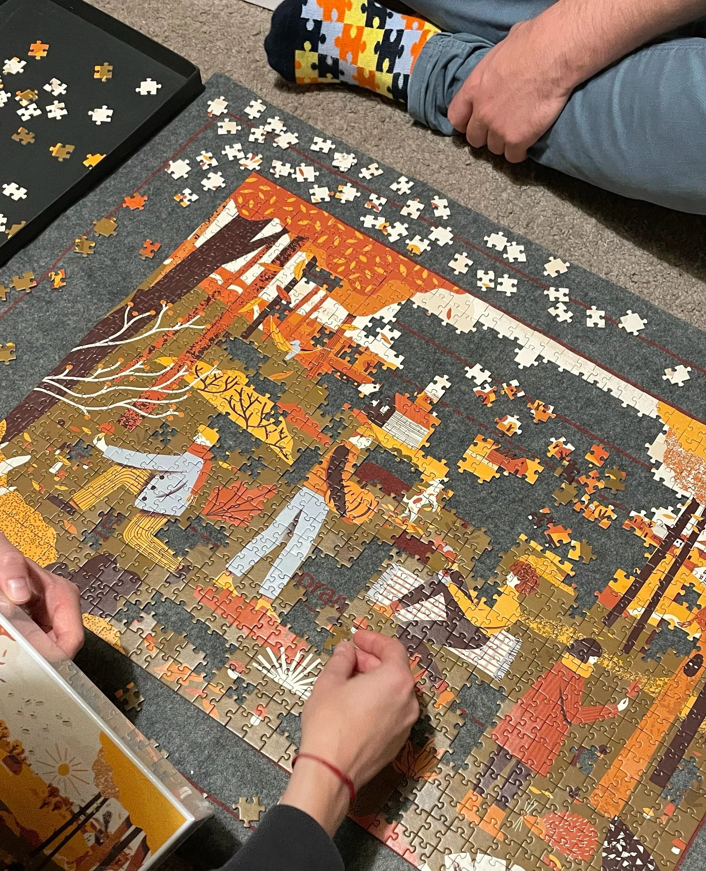 Jak układać duże puzzle, żeby się nie zniechęcić?