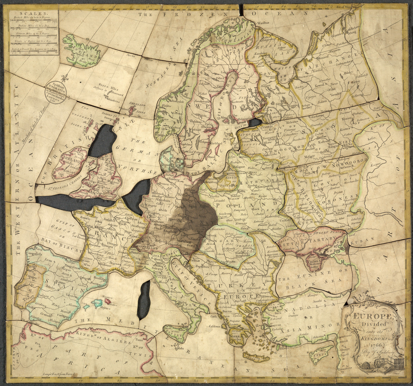 Historia puzzli: od map geograficznych po dzieła sztuki
