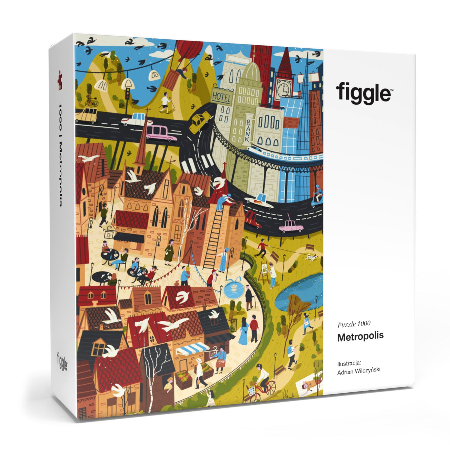 FIGGLE Puzzle Metropolis 1000 el.