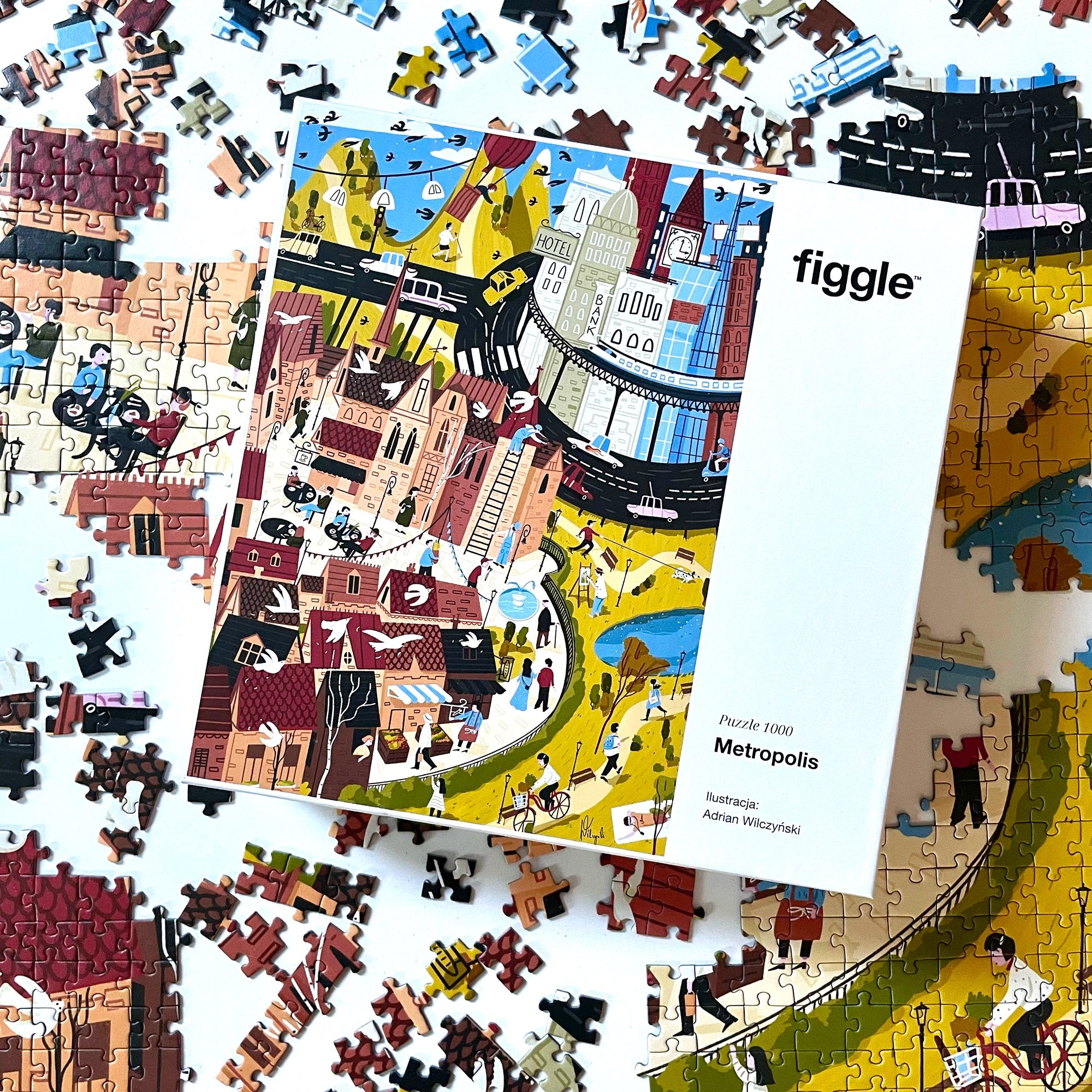 FIGGLE Puzzle Metropolis 1000 el.
