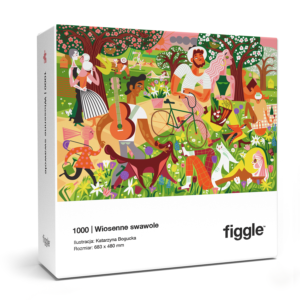 FIGGLE puzzle wiosenne swawole