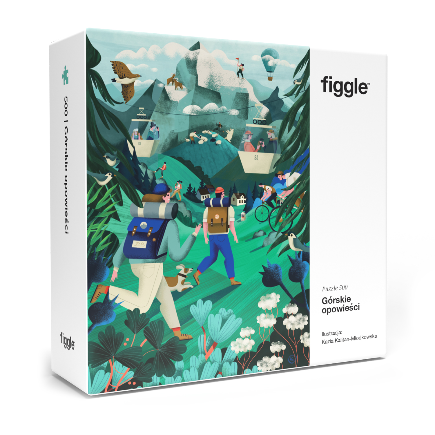 Figgle puzzle Gorskie opowiesci box front
